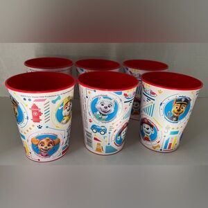 NWOT 2019 SpinMaster PAWPatrol Lot Of 6 Party Favor 12oz PlasticTumblers BPAFree